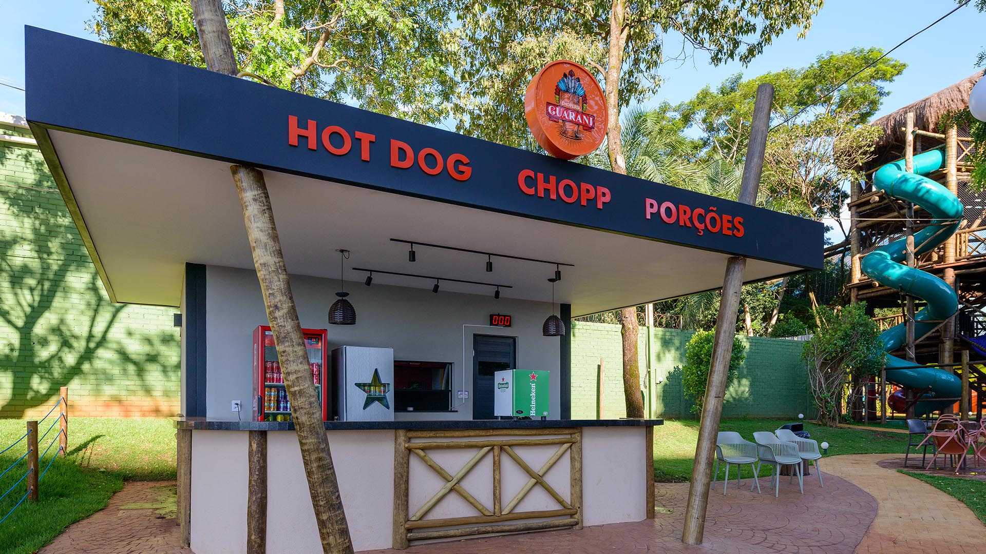 Hot dog do Hot Dog Guarani na Vila Guarani